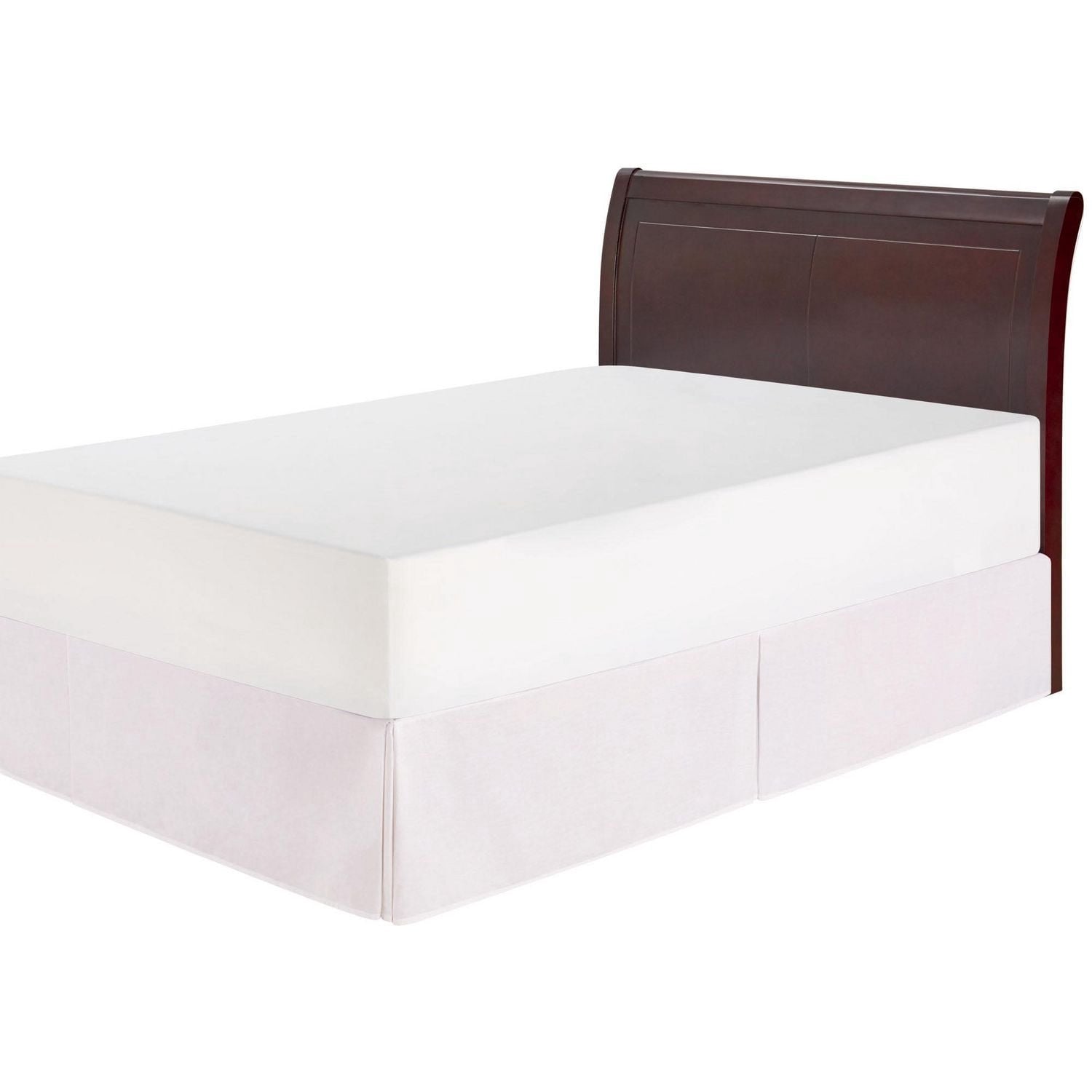 Mainstays Bed Skirt, White, Full/Double