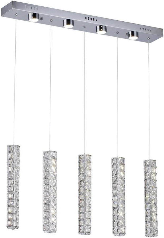 Bethel International Crystal LED Chandelier